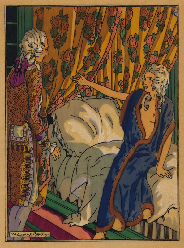 Illustration for Les Liaisons Dangereuses by Choderlos De Laclos by Maurice Berty