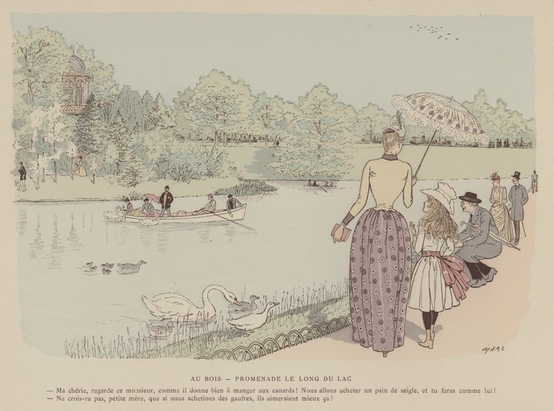 Illustration for Paris Brillant by Maurice Charles Mathieu Bonvoisin