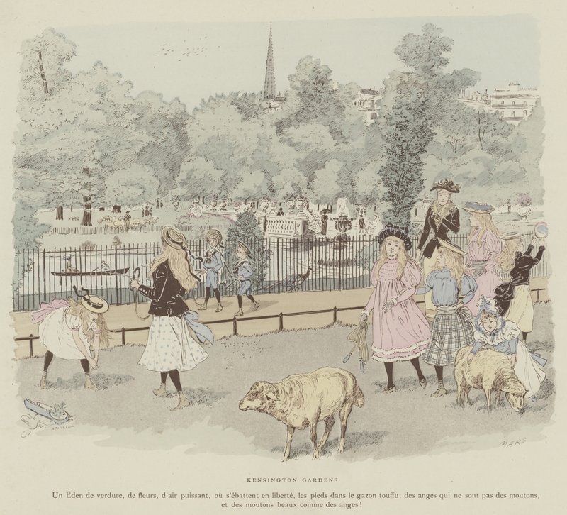 Illustration for La Vie De Londres by Mars by Maurice Charles Mathieu Bonvoisin