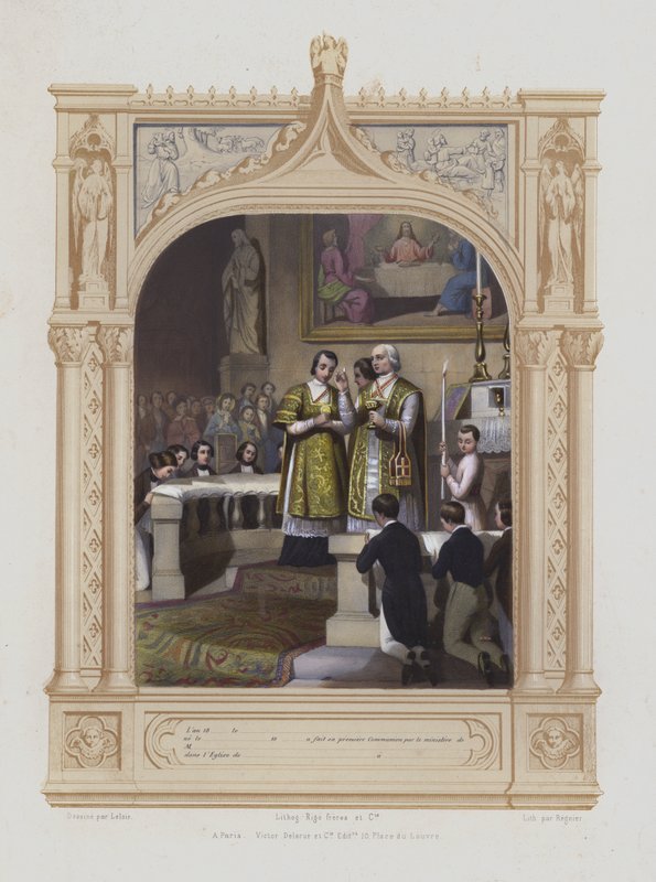 First Communion by Maurice Leloir