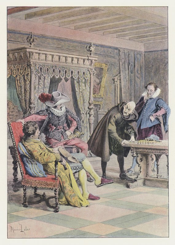 Illustration for Gil Blas by Maurice Leloir