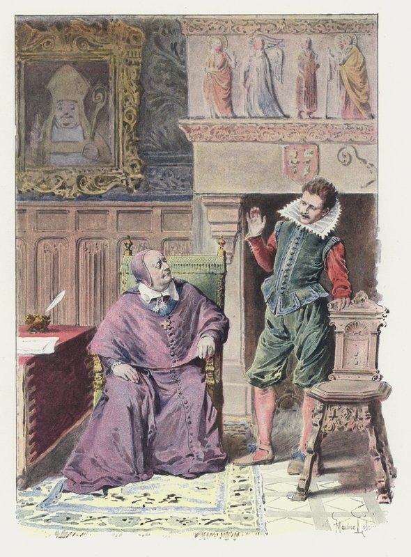 Illustration for Gil Blas by Maurice Leloir