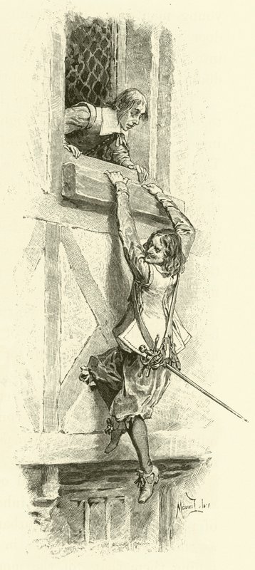 Illustration for The Three Musketeers by Maurice Leloir