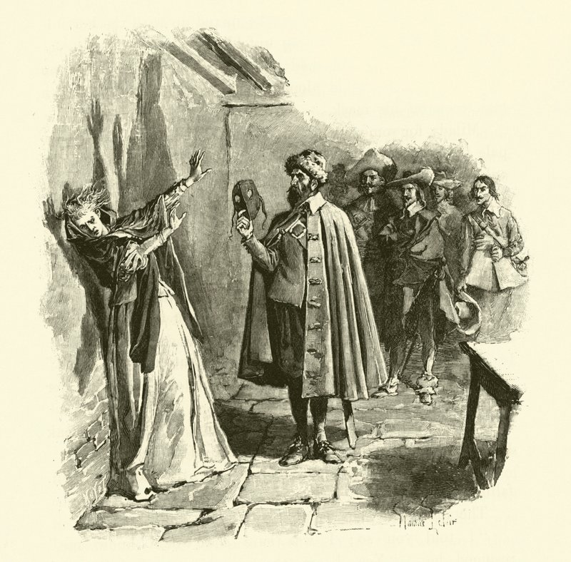 Illustration for The Three Musketeers by Maurice Leloir