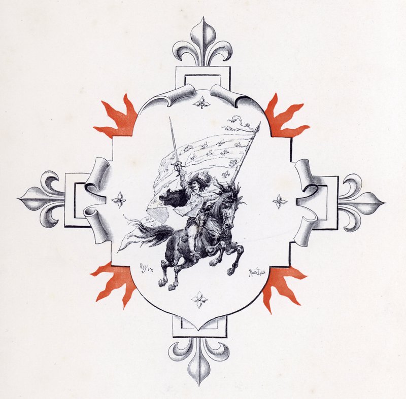 Illustration for The Three Musketeers by Maurice Leloir