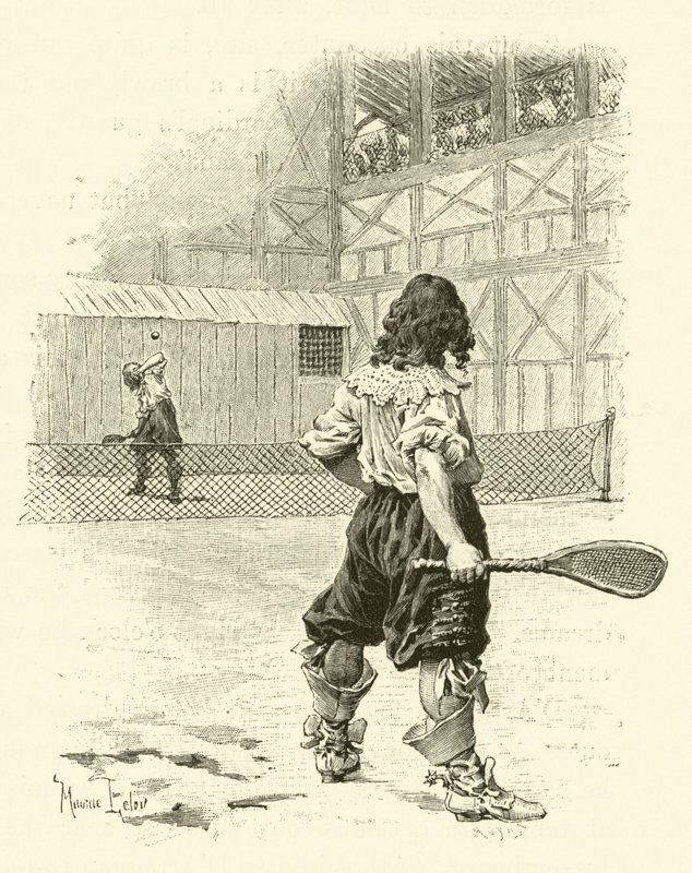 Illustration for The Three Musketeers by Maurice Leloir
