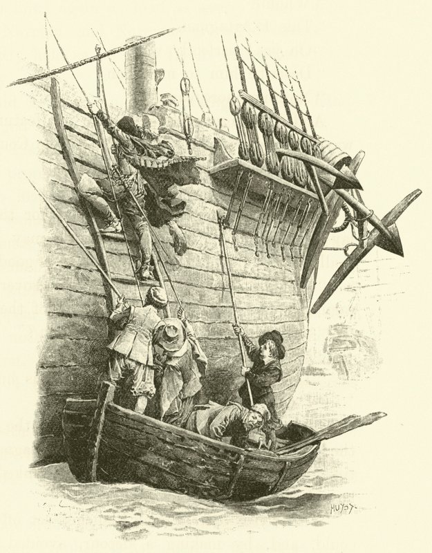 Illustration for The Three Musketeers by Maurice Leloir