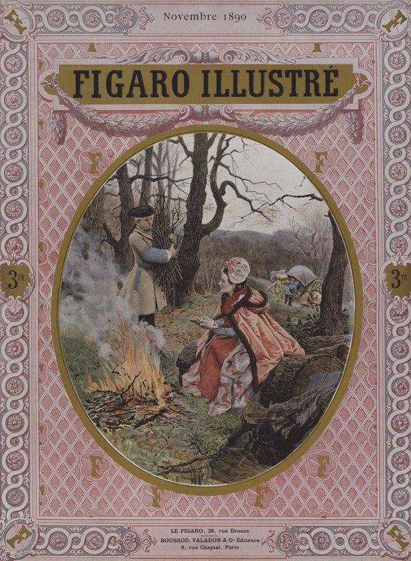 The Broken Carriage by Maurice Leloir