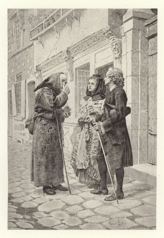 The Snuff-Box by Maurice Leloir
