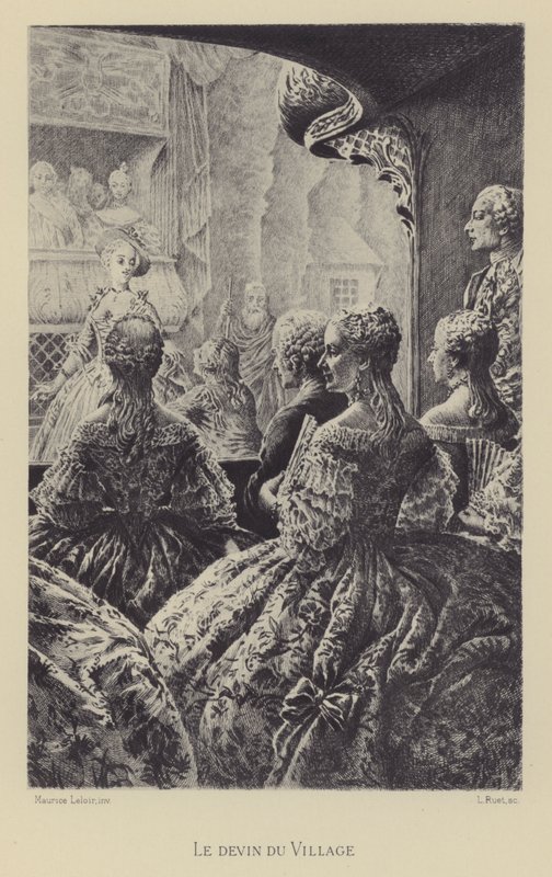 The Village Soothsayer by Maurice Leloir
