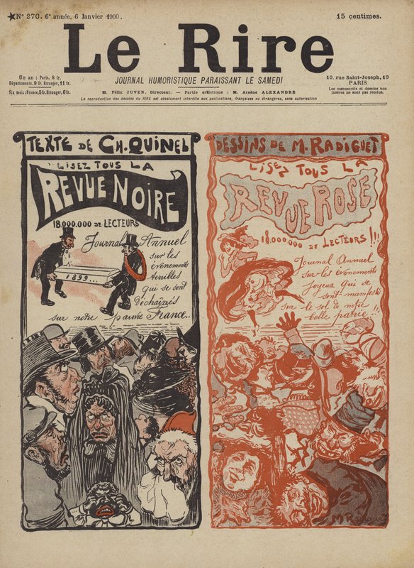 Illustration for Le Rire by Maurice Radiguet
