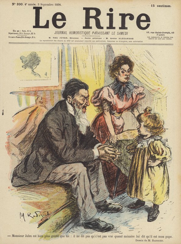 Illustration for Le Rire by Maurice Radiguet