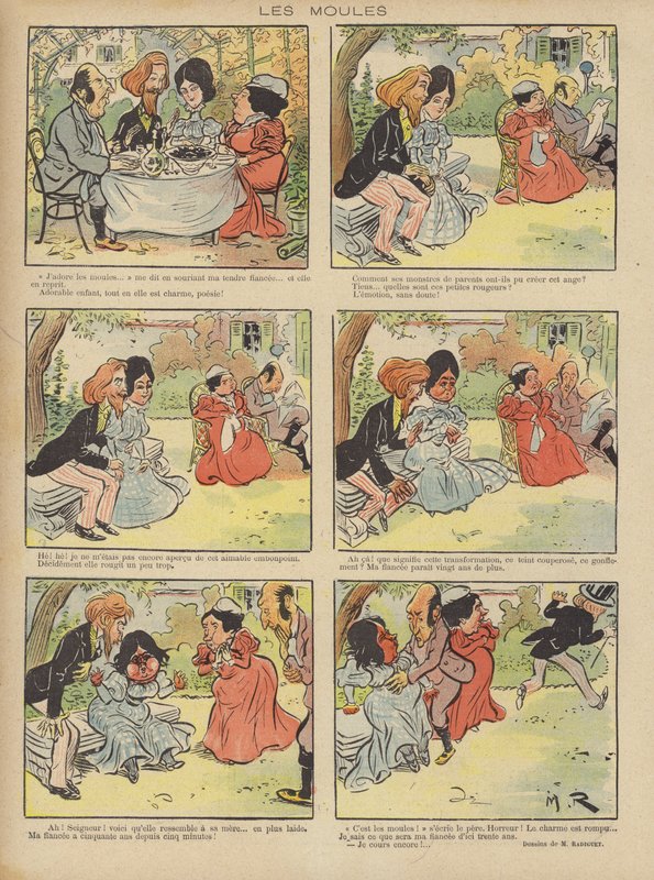Illustration for Le Rire by Maurice Radiguet