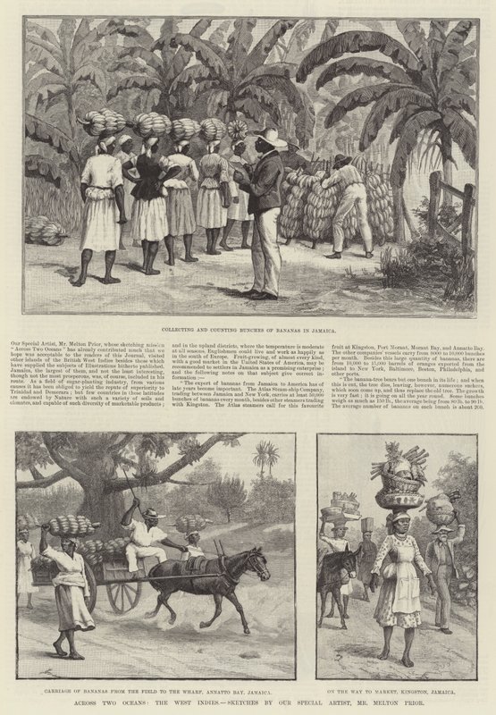 Across Two Oceans, the West Indies by Melton Prior