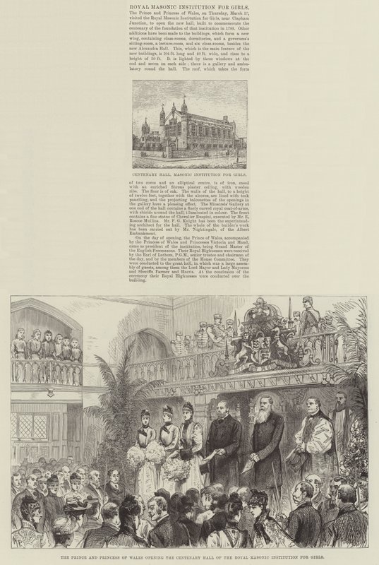 Royal Masonic Institution for Girls by Melton Prior