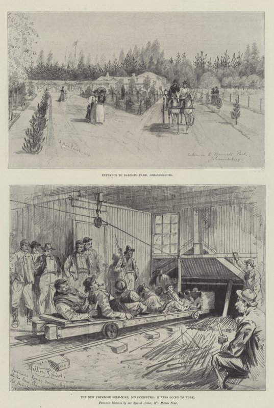 Sketches of South Africa by Melton Prior