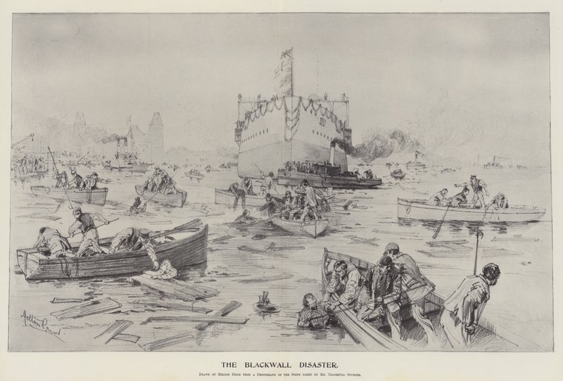 The Blackwall Disaster by Melton Prior