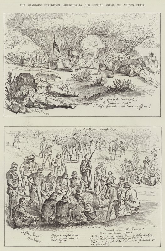 The Khartoum Expedition by Melton Prior