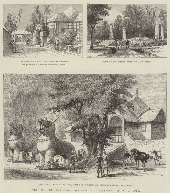 The Manipur Massacres by Melton Prior
