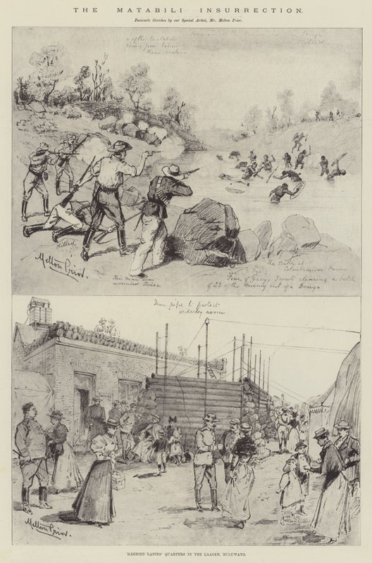 The Matabili Insurrection by Melton Prior