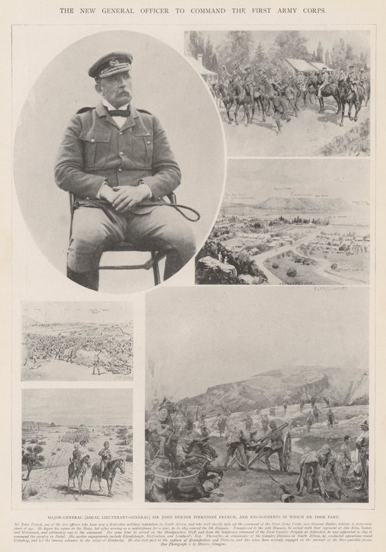 The New General Officer to Command the First Army Corps by Melton Prior