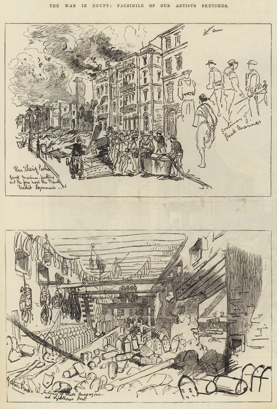 The War in Egypt by Melton Prior