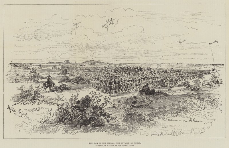 The War in the Soudan, the Advance on Tokar by Melton Prior