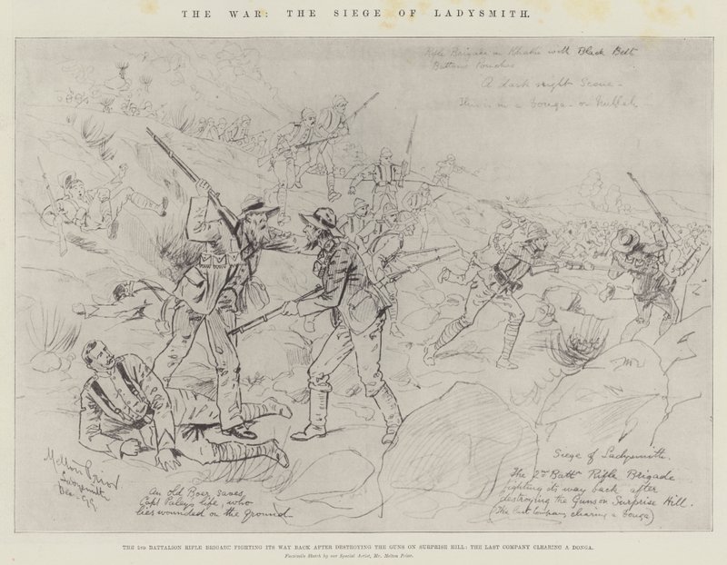The War, the Siege of Ladysmith by Melton Prior