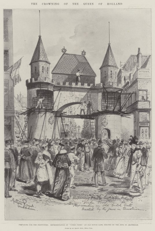 The Crowning of the Queen of Holland by Melton Prior