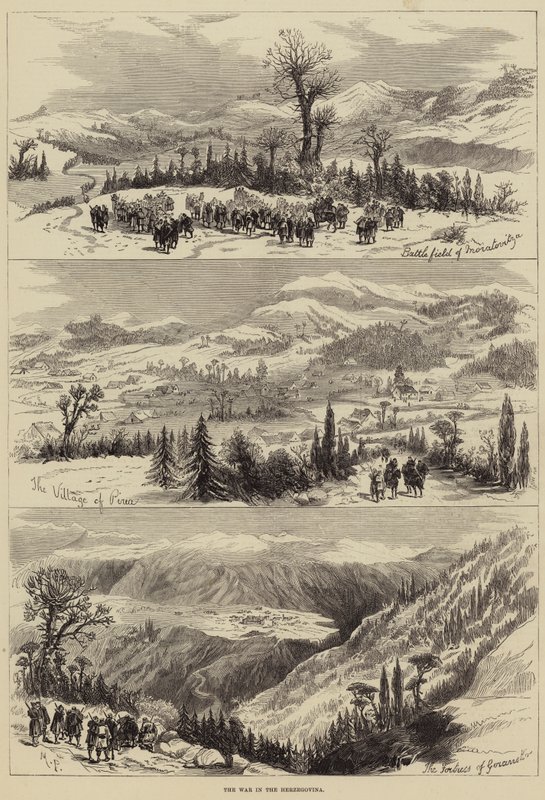 The War in the Herzegovina by Melton Prior