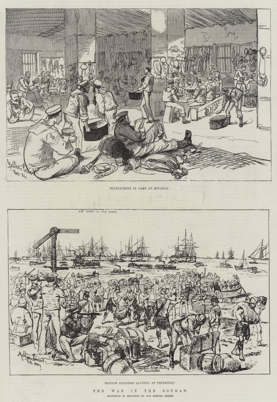 The War in the Soudan by Melton Prior
