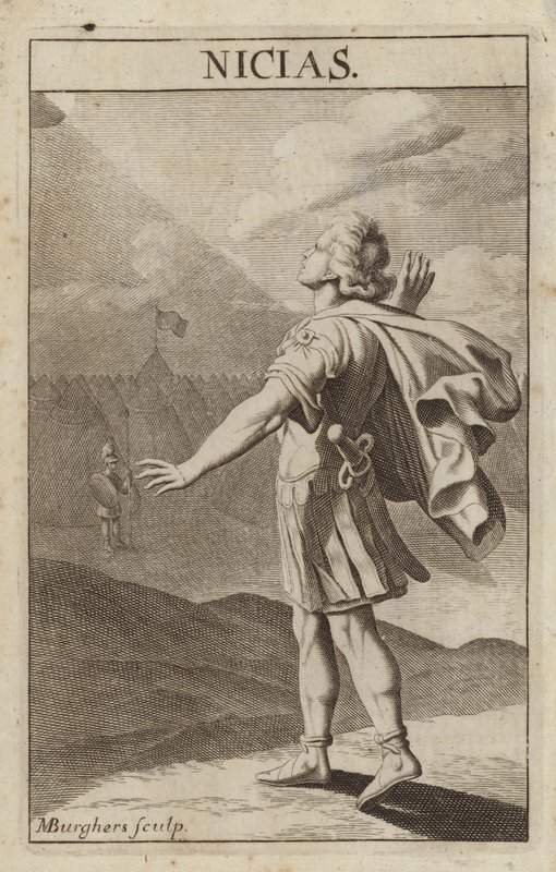 Nicias, Athenian Politician and General of the Peloponnesian War by Michael Burghers