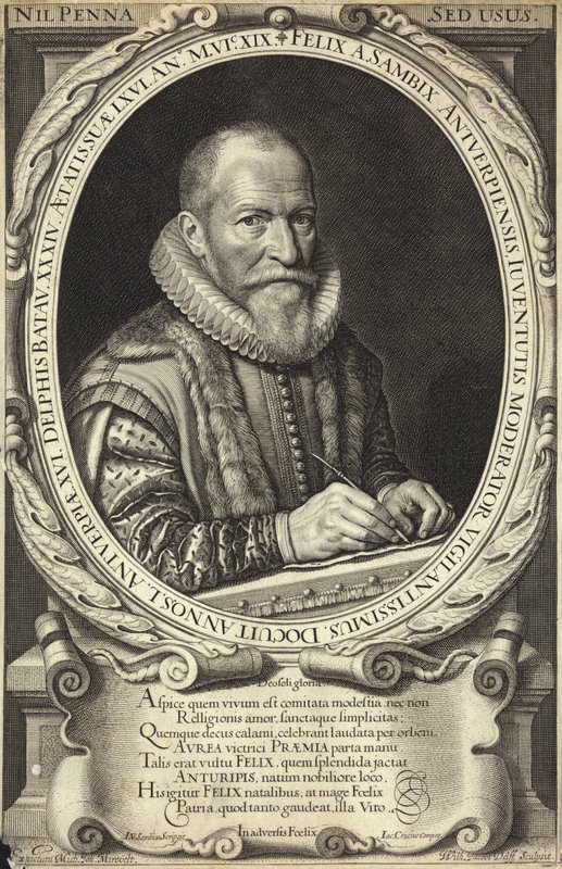 Portrait of Felix van Sambix by Michiel Jansz van Mierevelt