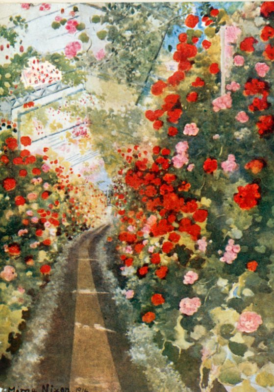 The Covered Way to the Chapel, Laeken by Mima Nixon