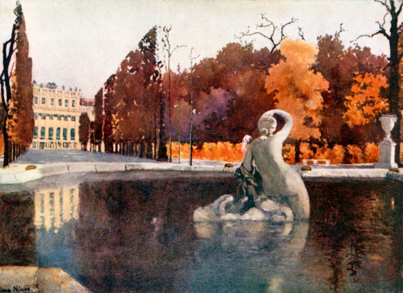 The Palace, Schonbrunn by Mima Nixon