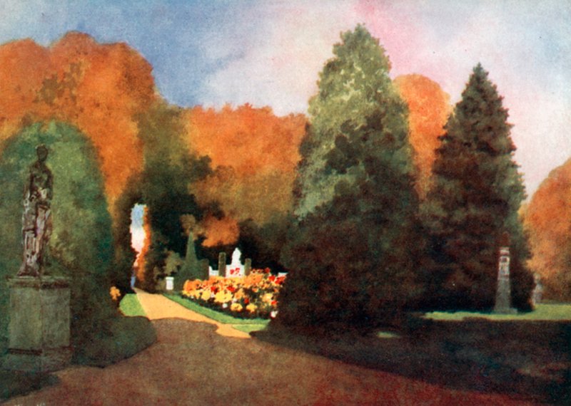The Park, Fredensborg Castle by Mima Nixon