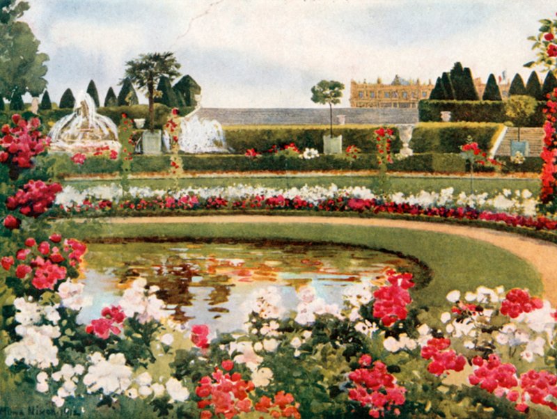 The Parterre de Latone, Versailles by Mima Nixon