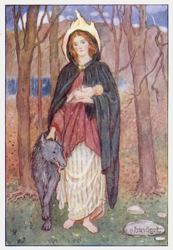 Saint Bridget by Minnie Didbin Spooner