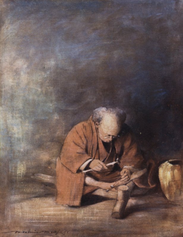 A Metal-worker by Mortimer Ludington Menpes