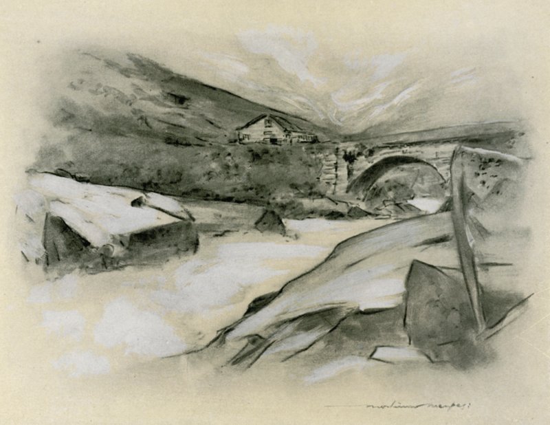 A Mountain Torrent by Mortimer Ludington Menpes
