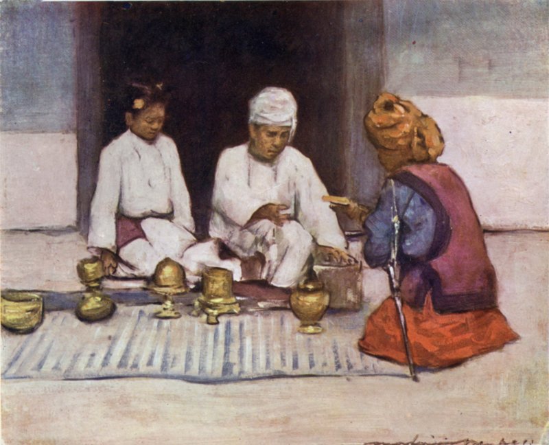 A Shan Chief and His Wife by Mortimer Ludington Menpes