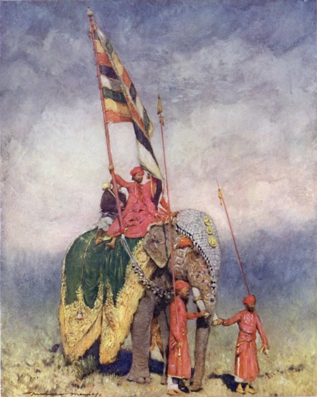 A Standard-bearer by Mortimer Ludington Menpes