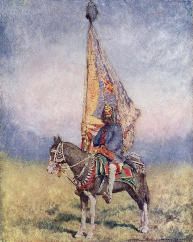 A Standard-bearer of Cutch by Mortimer Ludington Menpes
