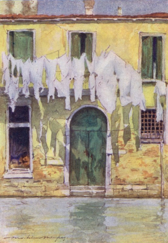 An Unfrequented Canal by Mortimer Ludington Menpes