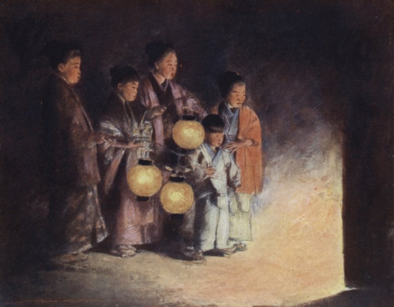 By the Light of the Lantern by Mortimer Ludington Menpes