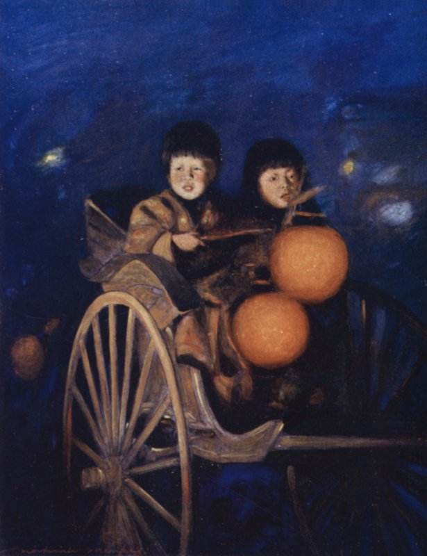 By the Light of the Lanterns by Mortimer Ludington Menpes