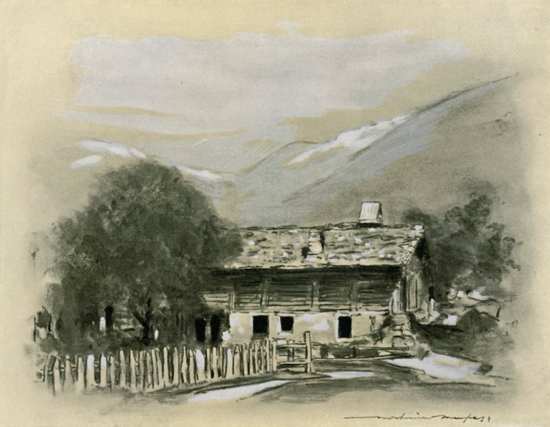 Chalet near Lucerne by Mortimer Ludington Menpes