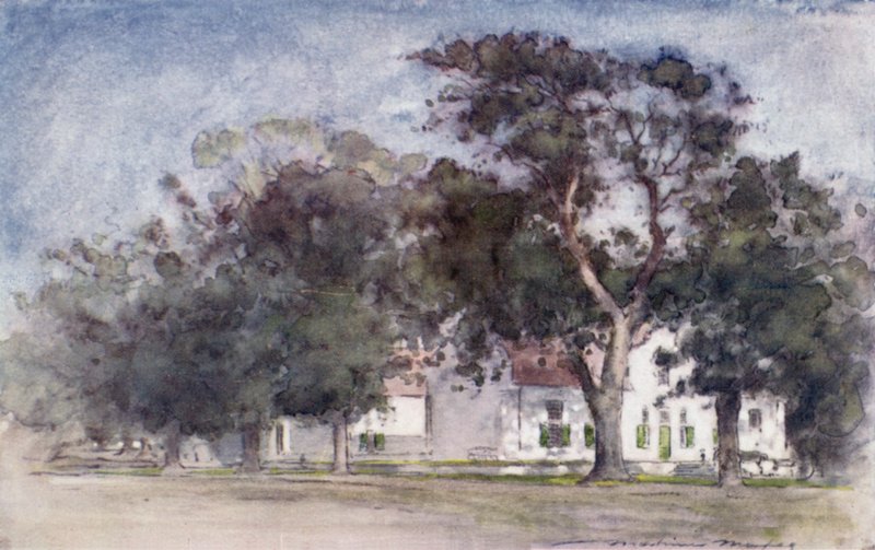 Dutch farmhouse on Rhodes