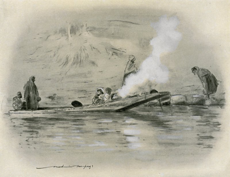 Family of Nomadic Tribe by Mortimer Ludington Menpes
