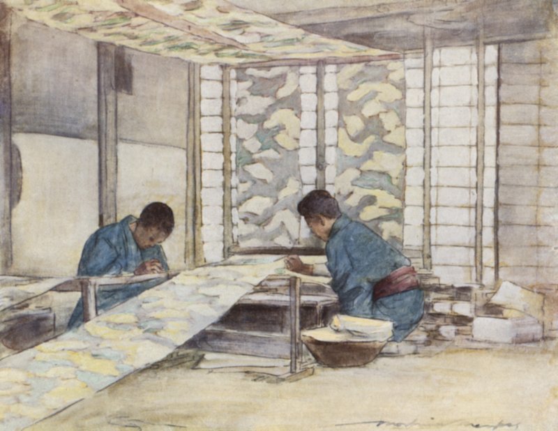 Finishing Touches by Mortimer Ludington Menpes
